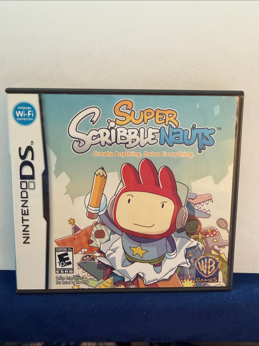 SuperScribblenauts (Nintendo DS, 2010) CIB Authentic Complete